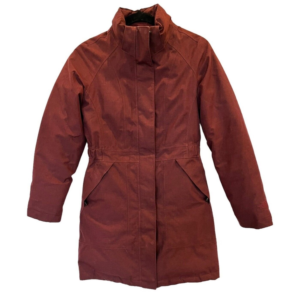 The North Face Women's Ski Jacket in Rust Red